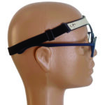 Rinoplasti sonrası burun baskısını önleyen Nazalift erkek karma deri gözlük tutucu aparat.