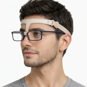 Rinoplasti sonrası burun kemiğine baskı yapmayan Nazalift gözlük tutucu aparat