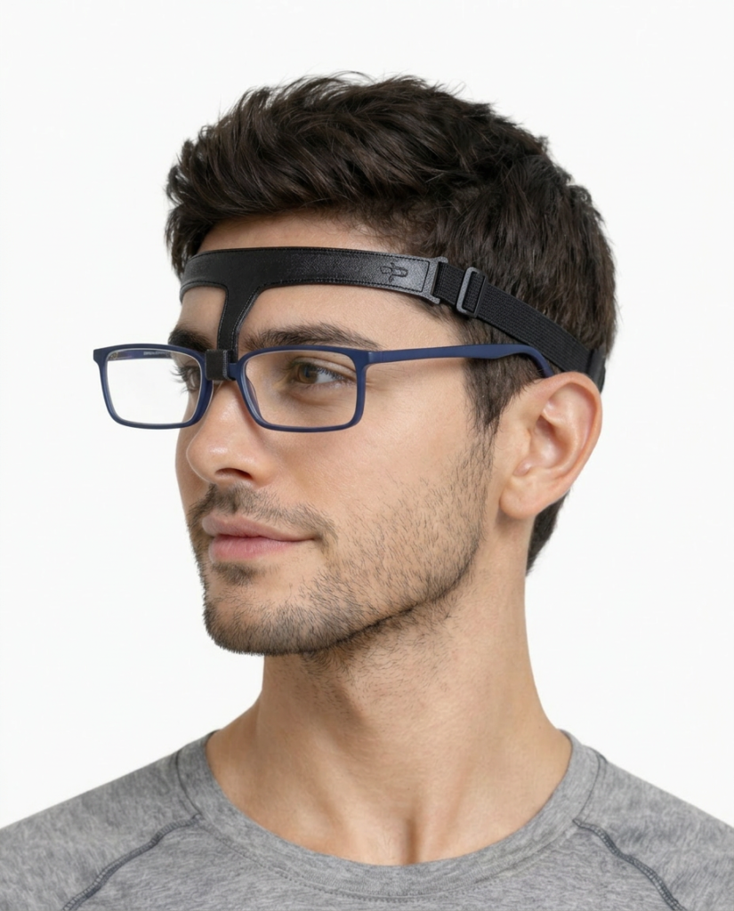 Rinoplasti sonrası burun kemiğine baskı yapmayan Nazalift gözlük tutucu aparat